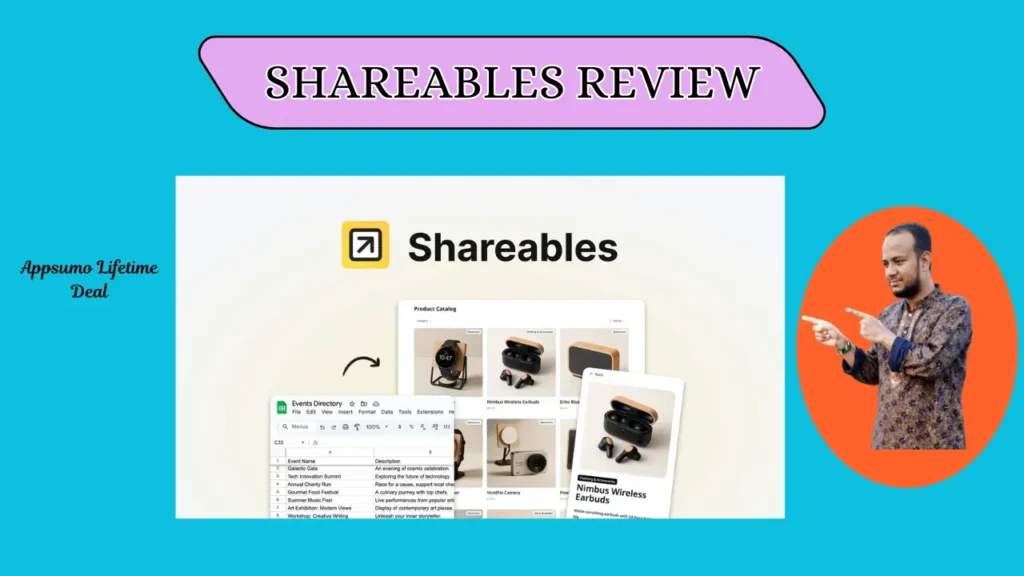 Shareables Review 2026: Turn Google Sheets Into Websites Fast!